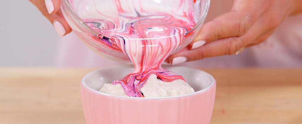 Prepare to Be Mesmerized by This Unicorn Magic Ice Cream Shell