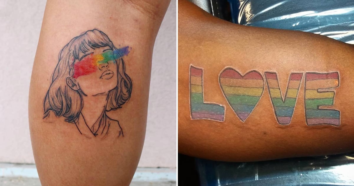 27 LGBT Pride Tattoo Ideas Rainbow Tattoos and More