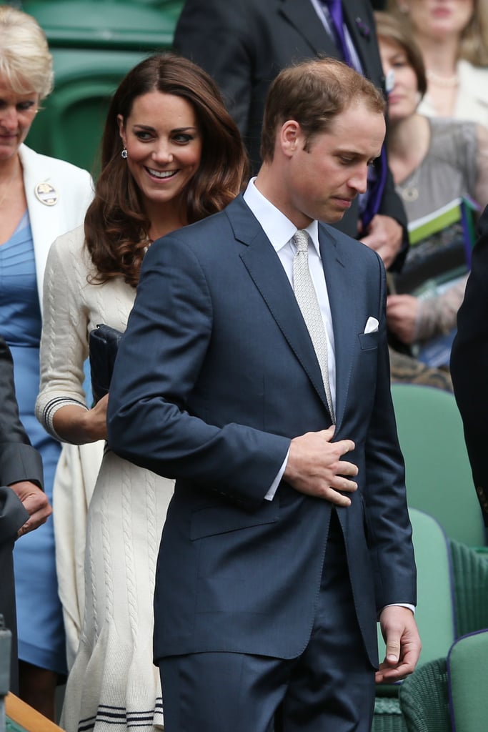 Kate and Will at Wimbledon 2012