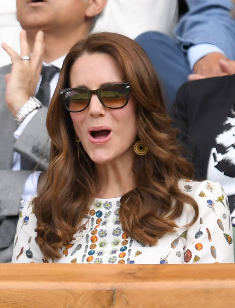 Kate Middleton's Facial Expressions Watching Sports Pictures