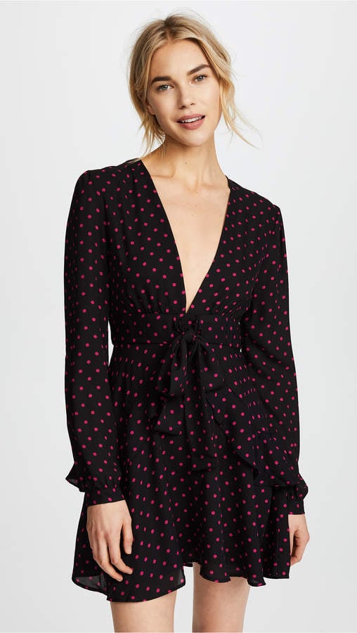 Wayf polka outlet dot dress