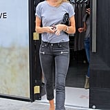 Style Your T-Shirt With: Jeans and Heels