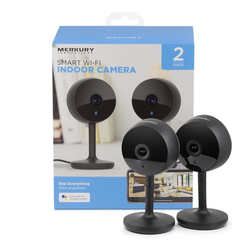 Best Smart Indoor Security Camera: Merkury Innovations 1080p HD Smart Wi-Fi Security Camera