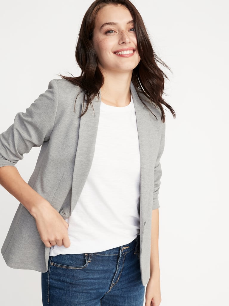 Old Navy Classic Ponte-Knit Blazer | Best Blazers For Women For Work ...