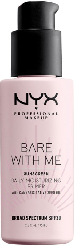 NYX Professional Makeup Bare With Me Cannabis Sativa Daily Moisturising Primer