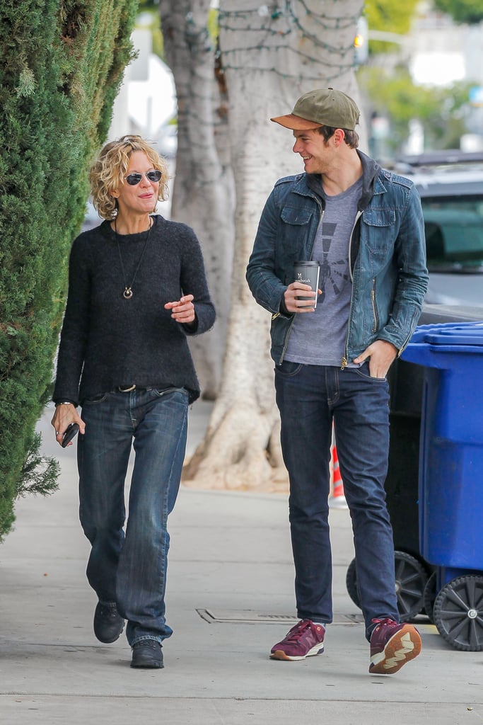 Meg Ryan and Son Jack in LA January 2016