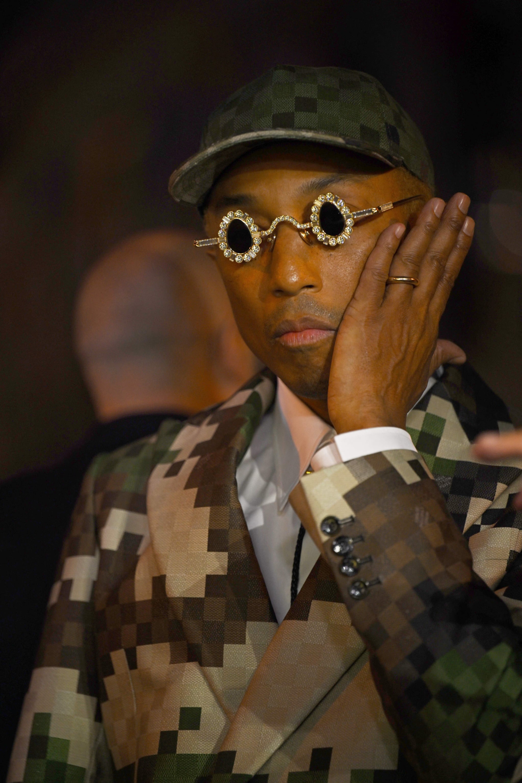 At Louis Vuitton, Pharrell Williams rewrites fashion for celebrity