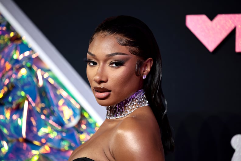 NEWARK, NEW JERSEY - SEPTEMBER 12: Megan Thee Stallion attends the 2023 MTV Video Music Awards at the at Prudential Center on September 12, 2023 in Newark, New Jersey. (Photo by Dimitrios Kambouris/Getty Images)