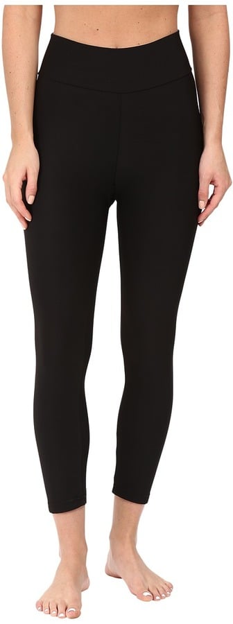 Plush Fleece-Lined Cropped Athletic Leggings