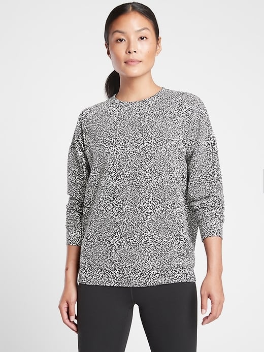 Athleta Studio to Street Printed Sweatshirt