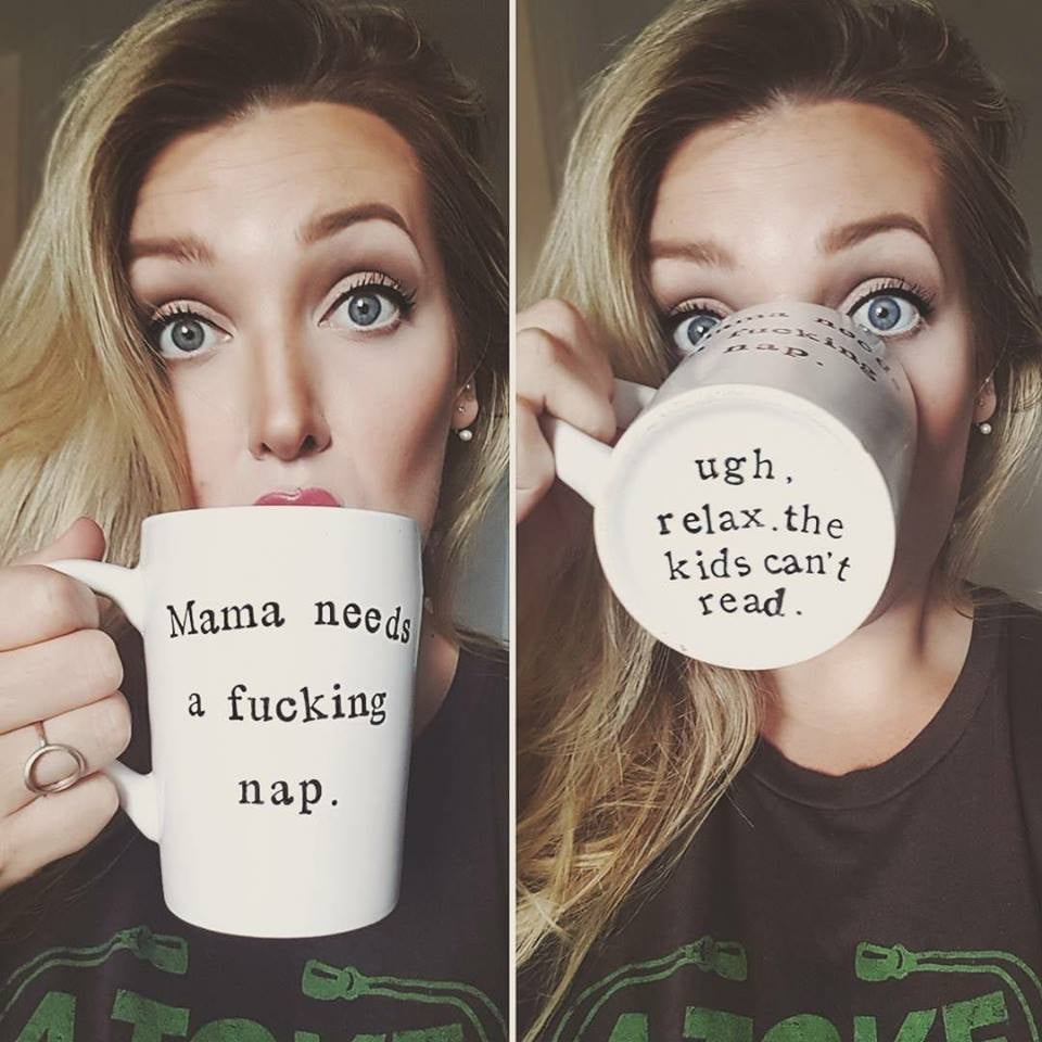 mama needs coffee mug