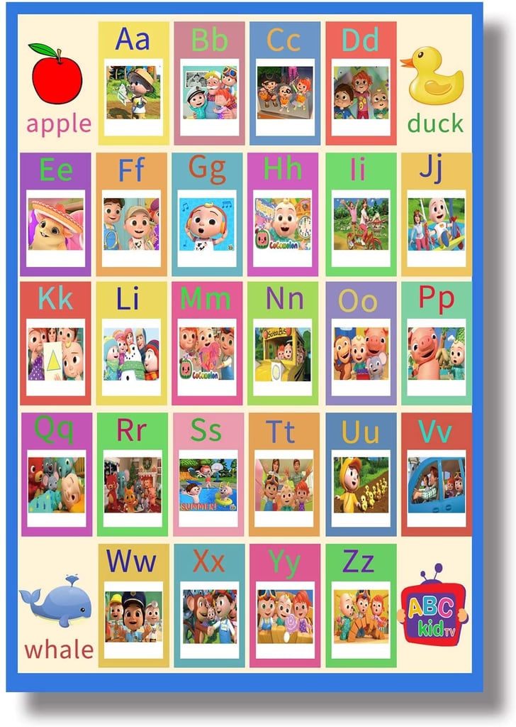 CoComelon Preschool Poster for Nursery