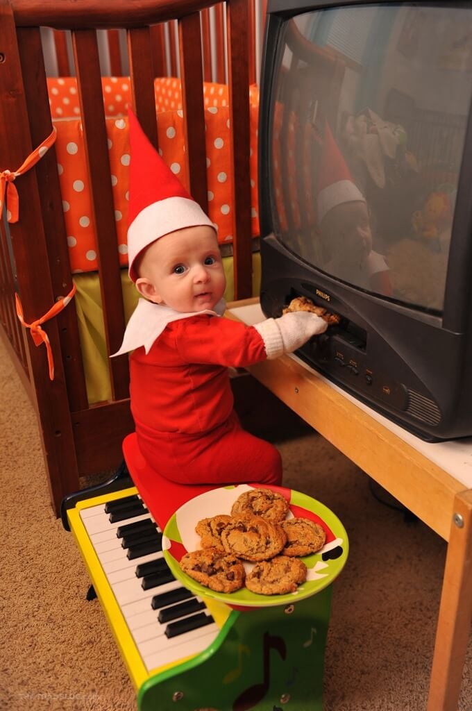 RealLife Elf on the Shelf Ideas POPSUGAR Family Photo 21