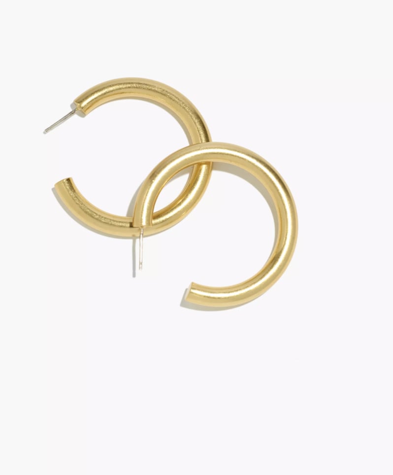 Madewell Chunky Large Hoop Earrings ($24)