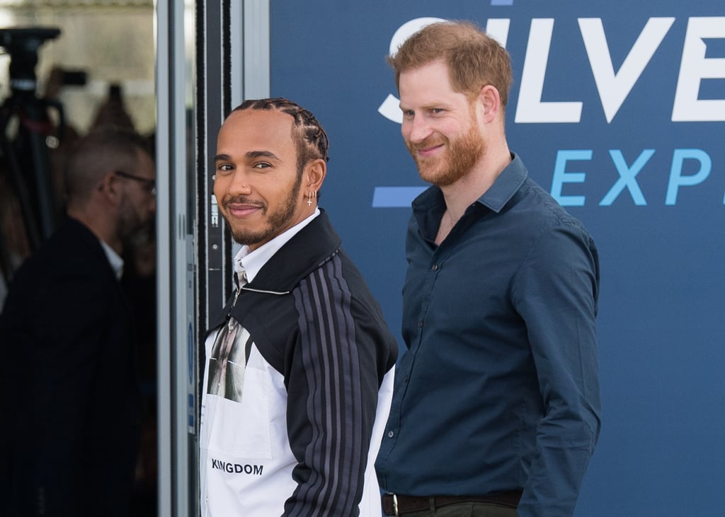 Prince Harry and Lewis Hamilton Open Silverstone Experience