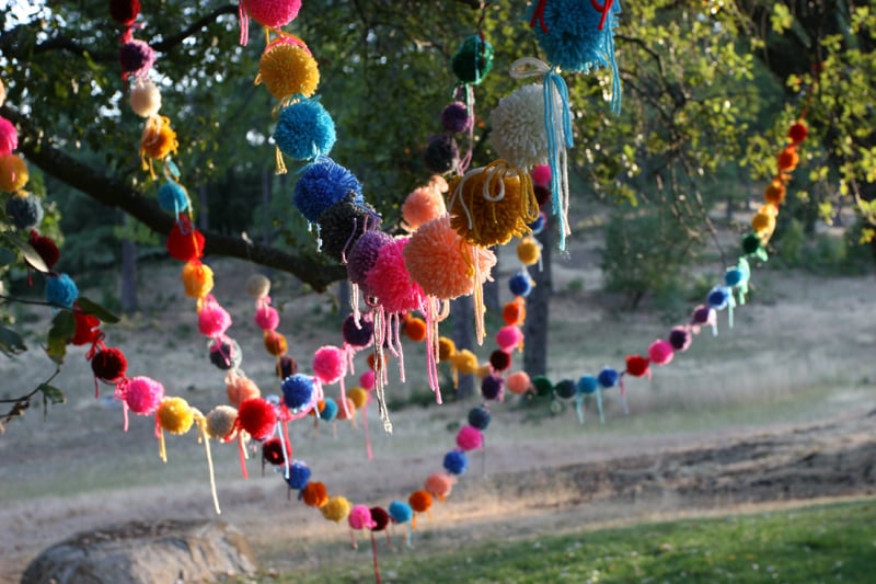Pom-Pom Hangings