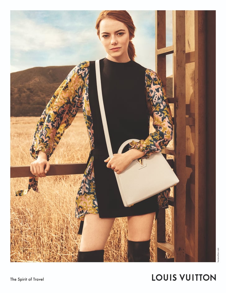Emma Stone Wearing Louis Vuitton Popsugar Fashion