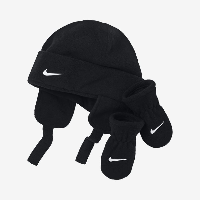 Nike Toddler Fleece Beanie and Mittens Box Set