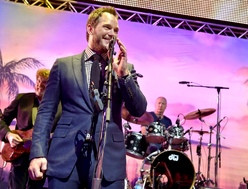 Chris Pratt Performs at Jurassic World Afterparty | Video