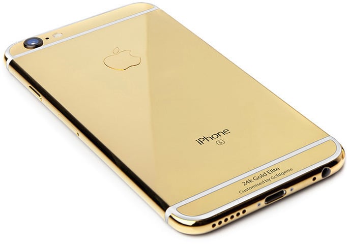 Goldgenie 24K Gold iPhone 6S 128GB ($4,185)