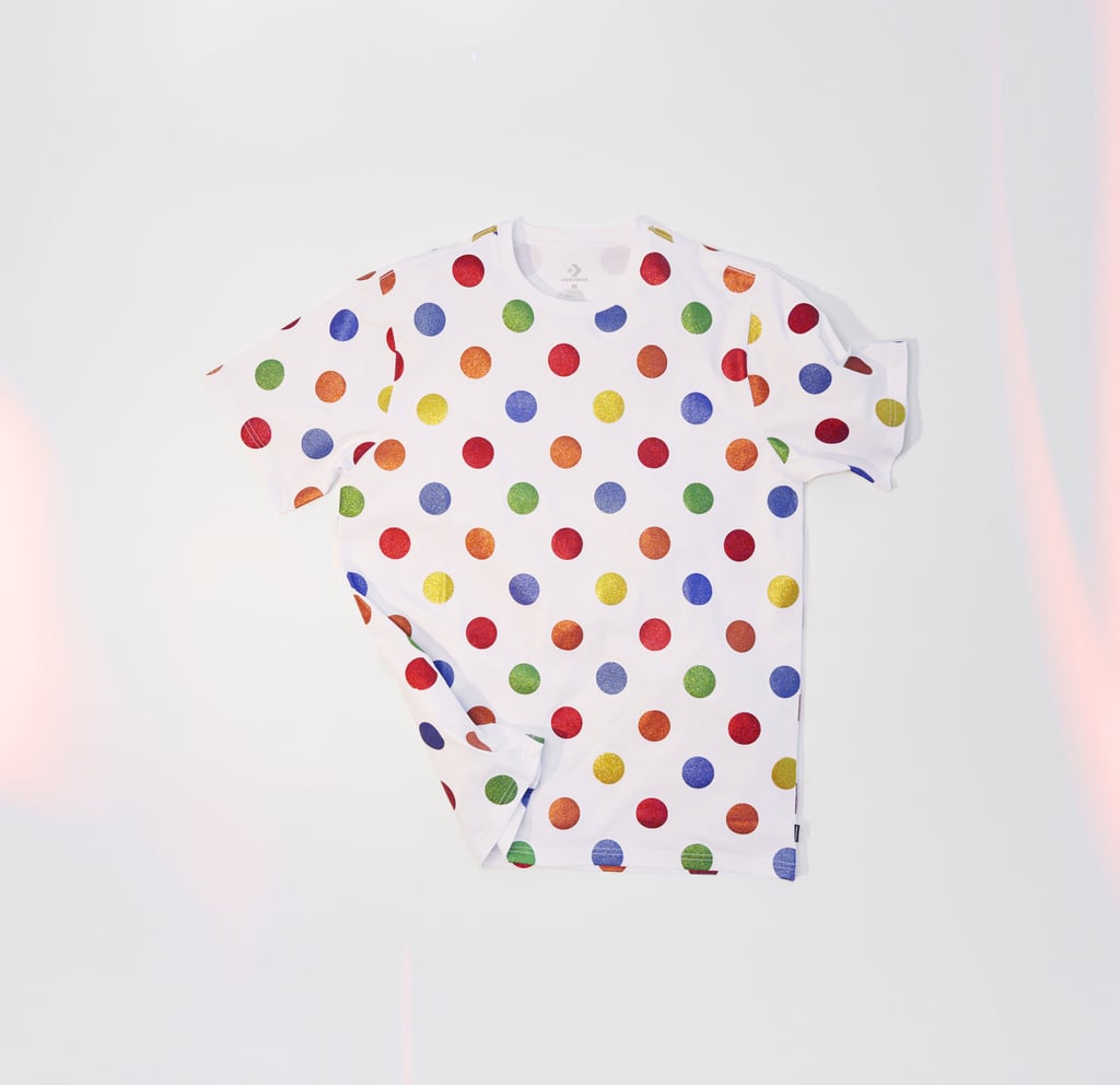 Converse Pride x Miley Cyrus Polka Dot Shirt ($40)