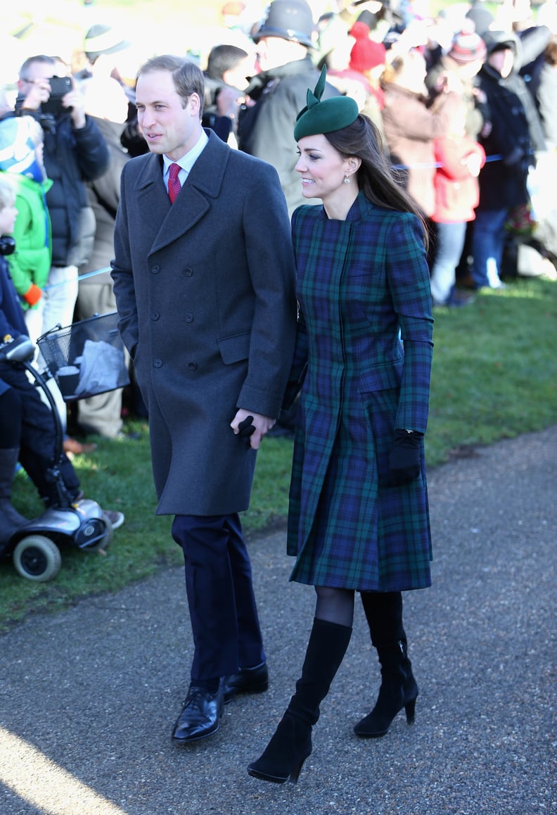 Kate Middleton in an Alexander McQueen Coat