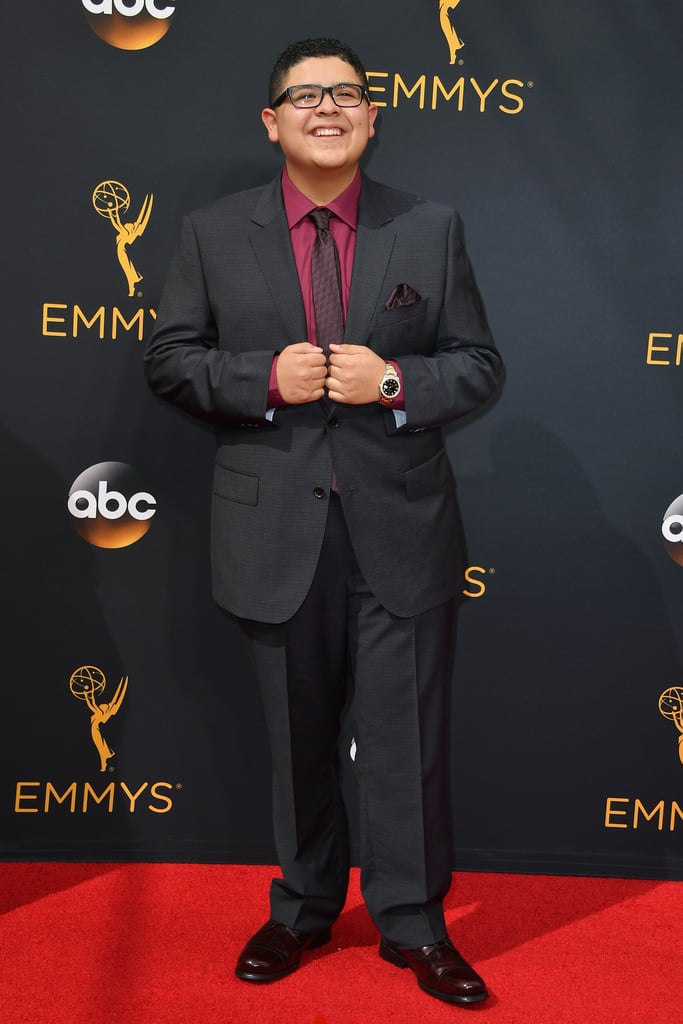 Rico Rodriguez and His Sister at the Emmys 2016