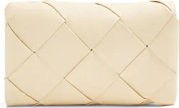 Classic Clutch: Topshop Large Woven Clutch