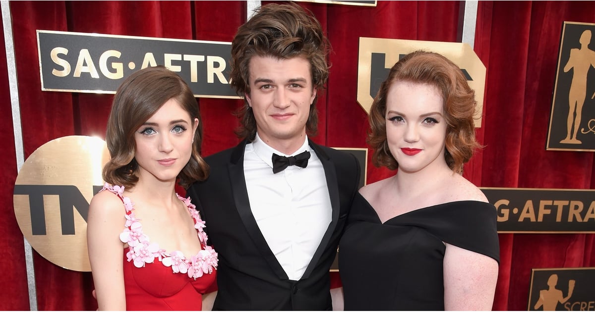 Stranger Things Cast at the 2017 SAG Awards | POPSUGAR ...