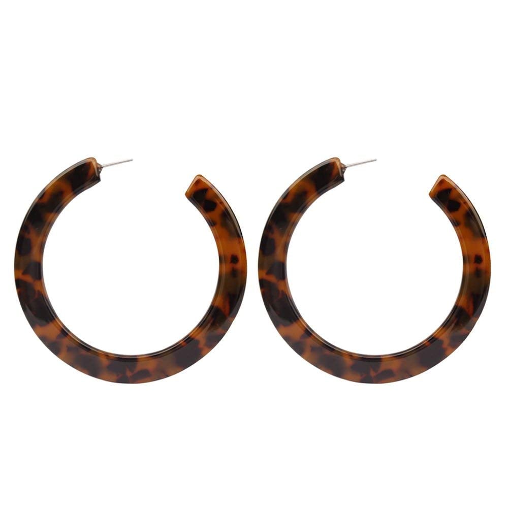 MIZUKAGAMI Tortoise Handmade Gal Earrings