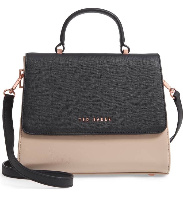 Ted Baker London Small Hermine Faux Leather Satchel