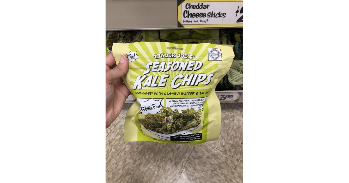 Trader Joe's Seasoned Kale Chips Trader Joe's LowCarb Snacks