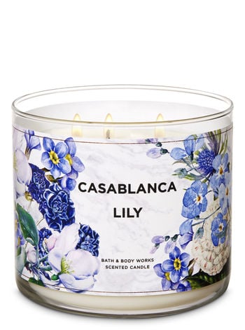Bath and Body Works Casablanca Lily 3-Wick Candle