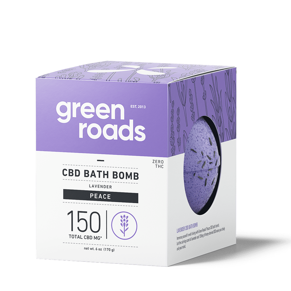 Green Roads Peace CBD Bath Bomb