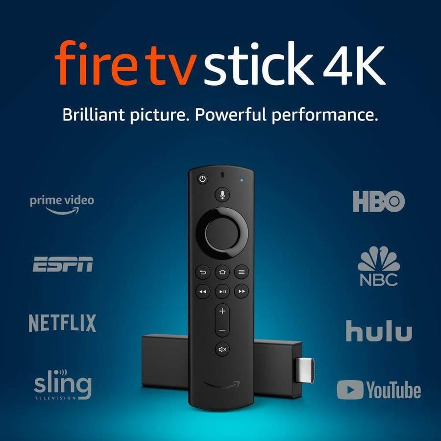 Amazon Fire TV Stick 4K With All-New Alexa Voice Remote