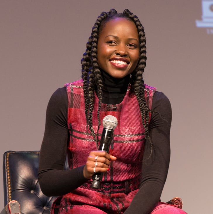 Lupita Nyongo In Chunky Box Braids Colour 1b 15 Protective