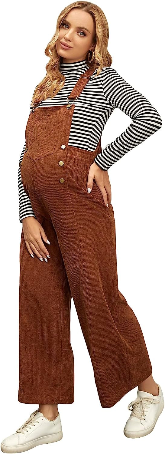 Corduroy Maternity Overalls