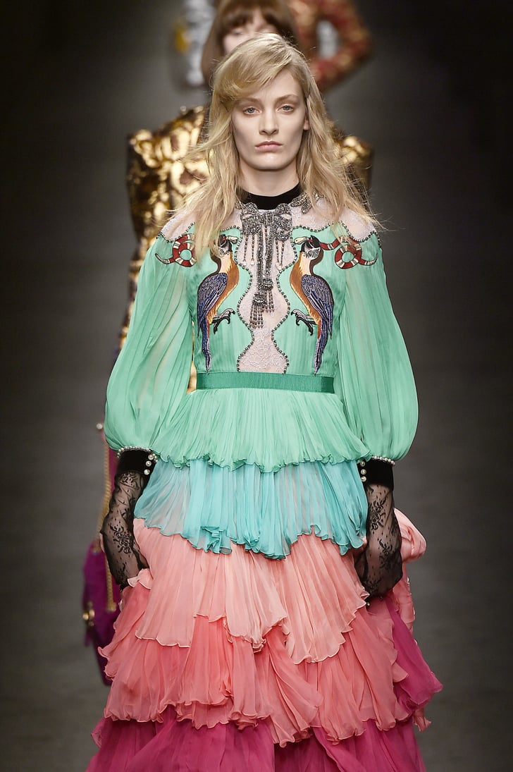 gucci latest runway