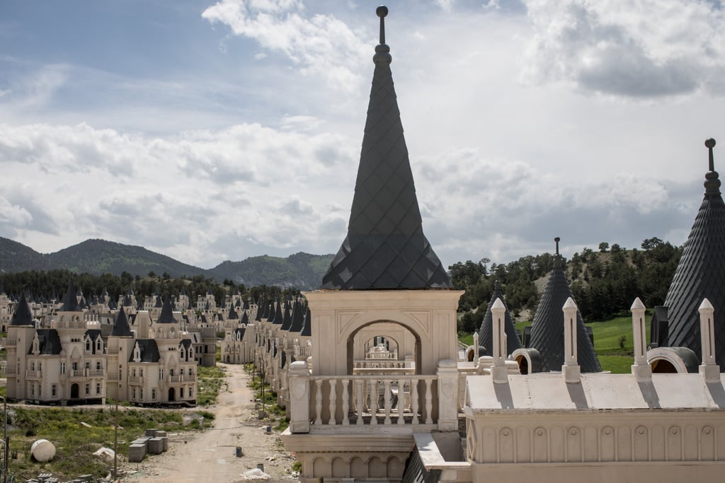 See a Ghost Town in Turkey Filled With Disney Castles