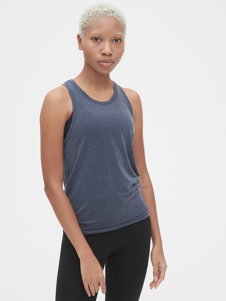 GapFit Breathe Racerback Muscle Tank Top