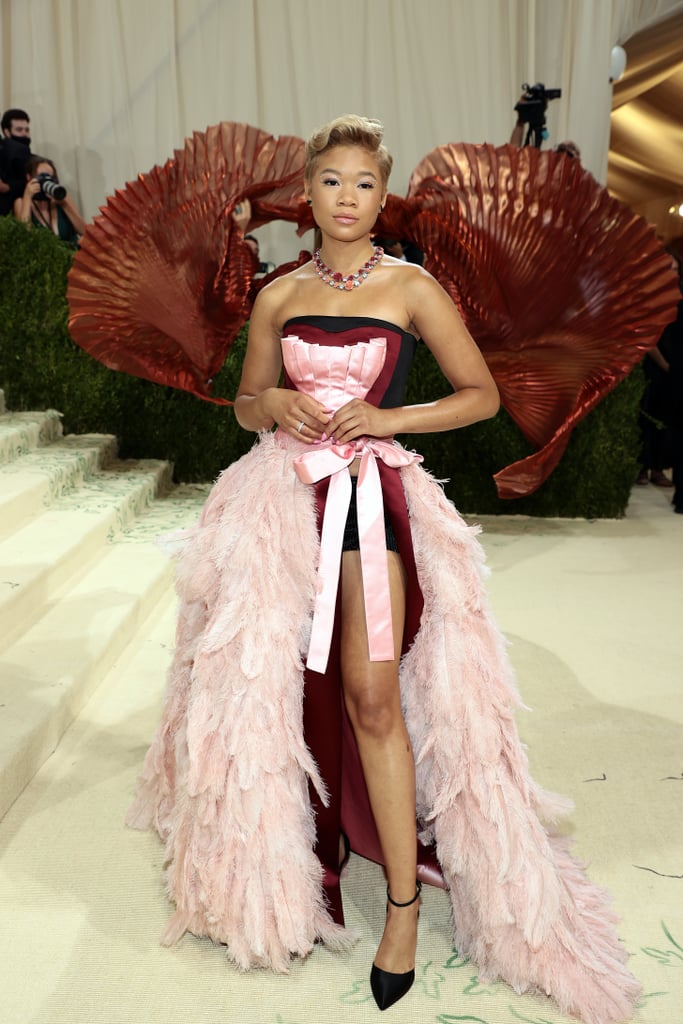 Storm Reid Debuted a Blonde Pixie Cut at 2021 Met Gala