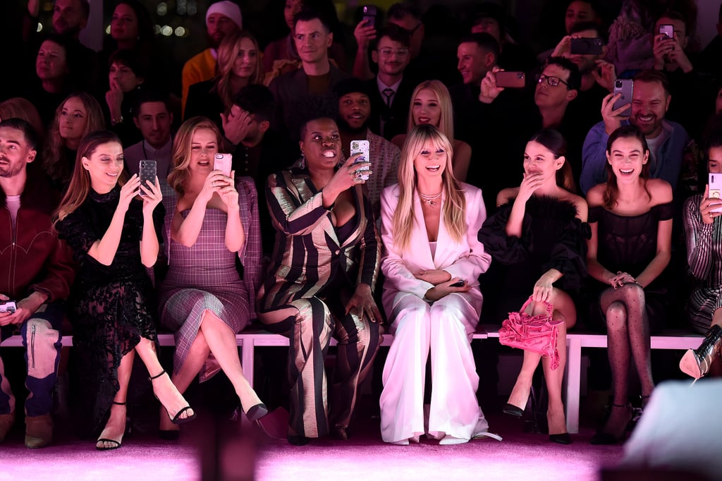 Leslie Jones Hypes Up Coco Rocha at Christian Siriano NYFW