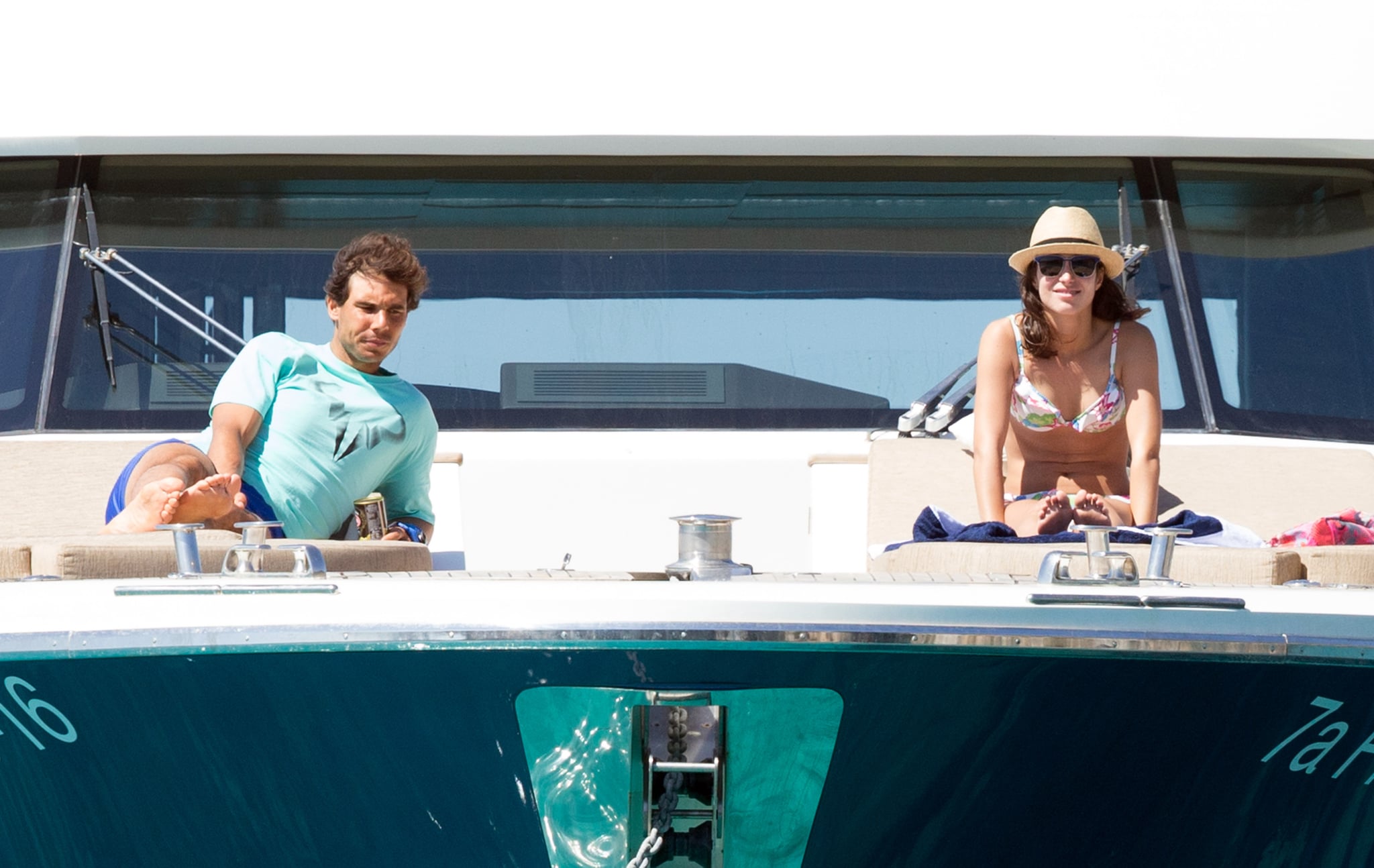 Rafael Nadal And His Girlfriend In Ibiza Spain June 2016 Popsugar Latina