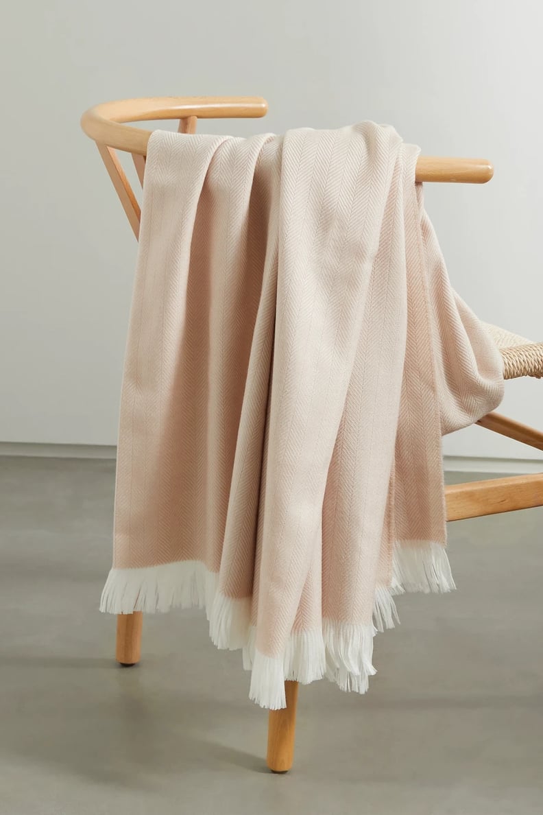 A Timeless Home Accessory: Johnstons of Elgin Merino Wool Throw