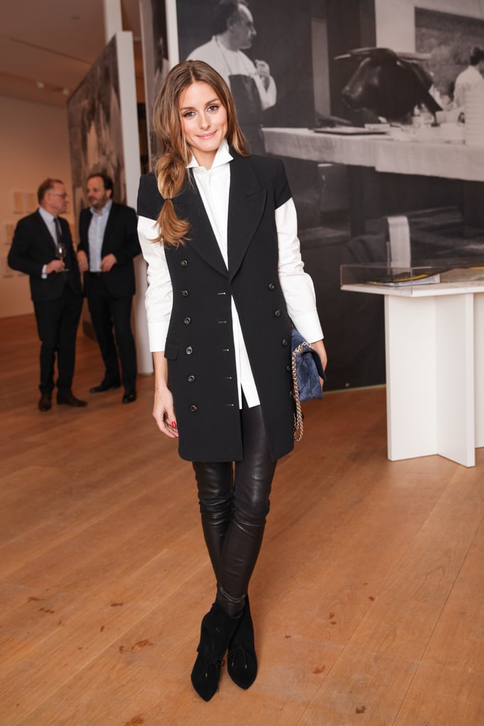 Olivia Palermo at the Notes on Creativity opening with Dom Pérignon.