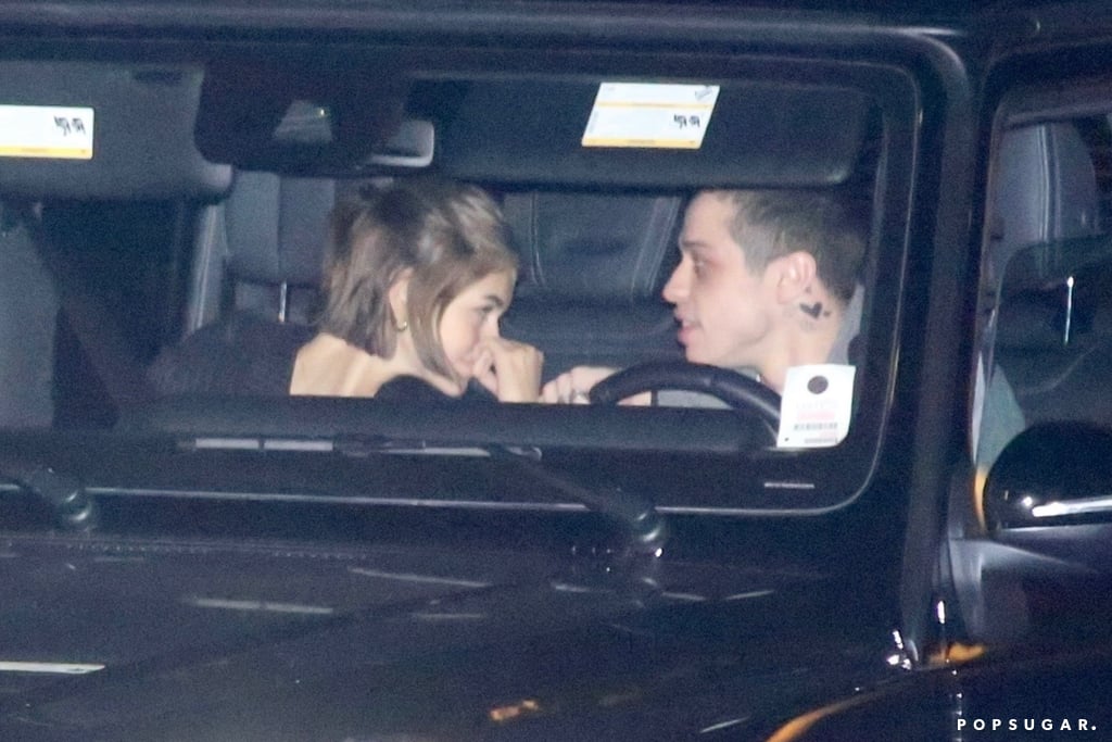 Pete Davidson and Kaia Geber Grab Dinner in Malibu Pictures