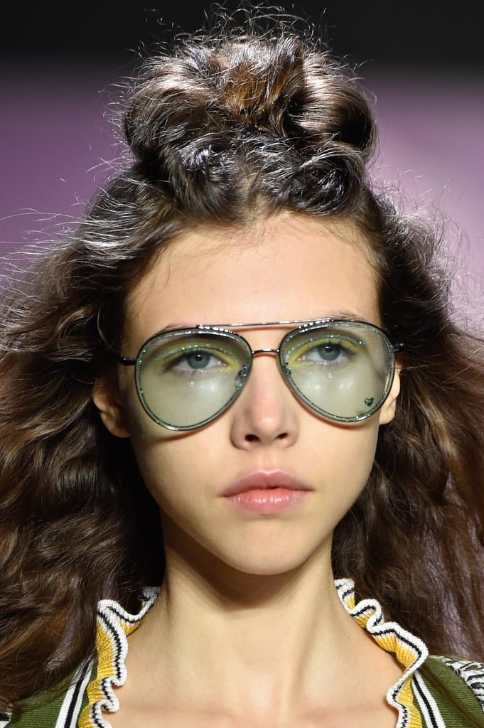 Sunglasses on the Anna Sui Runway at New York Fashion Week