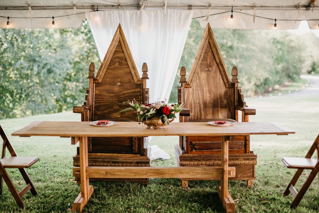 Backyard Harry Potter Wedding