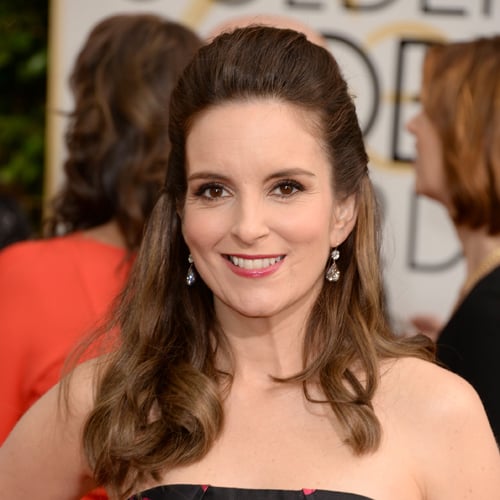 Tina Fey's Hair and Makeup at Golden Globes 2014