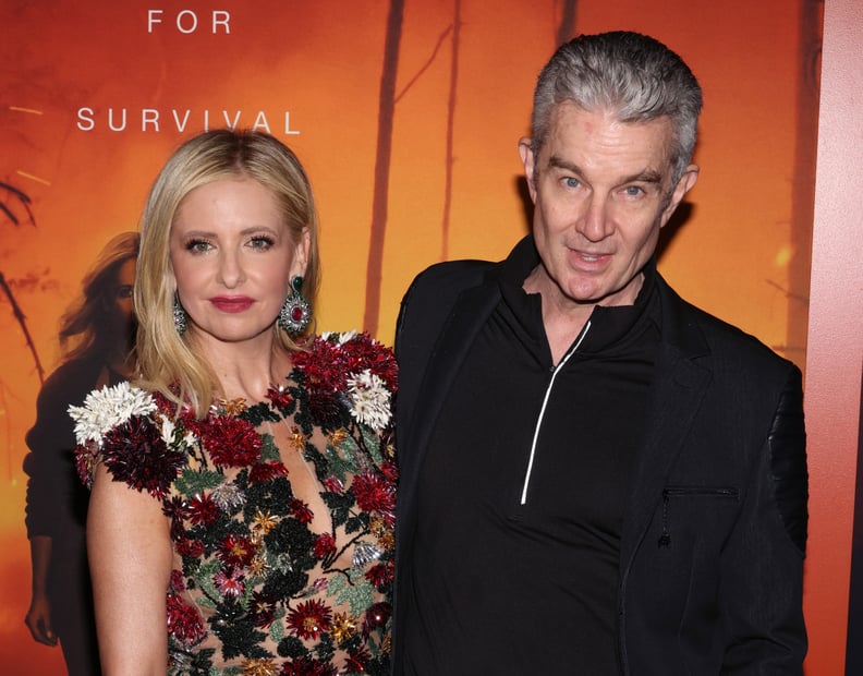 Sarah Michelle Gellar and James Marsters "Buffy" Reunion at the "Wolf Pack" Premiere